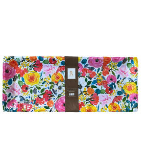 Rachel Ashwell Spring Floral Large Melamine Serving Tray Platter 19x8 NEW